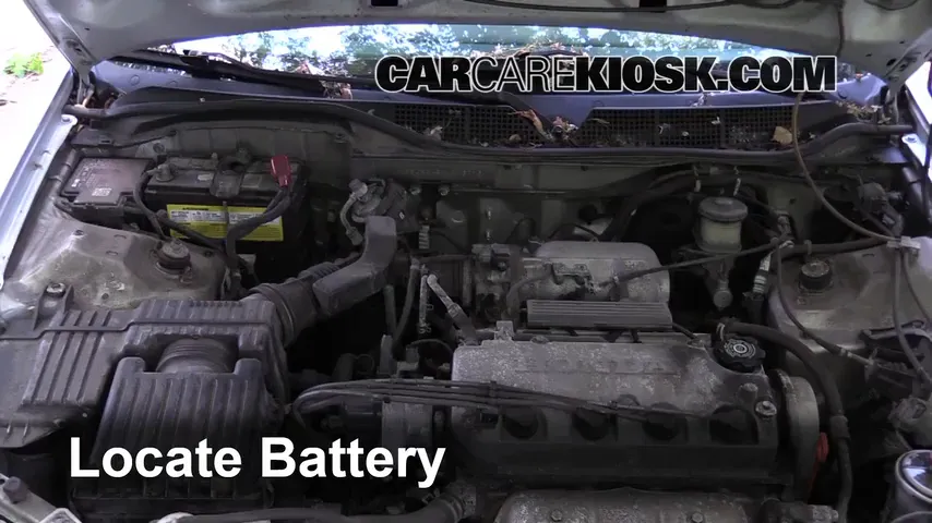 2000 Honda Civic EX 1.6L 4 Cyl. Coupe (2 Door) Battery Jumpstart